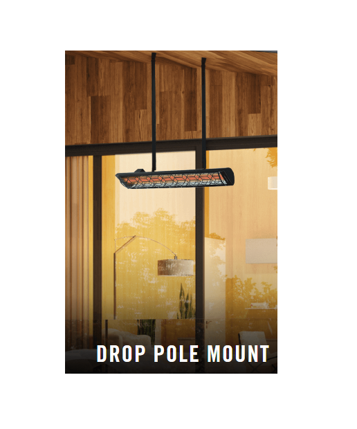 Infratech W-3024 Single Element Infrared Heater – 61.25” 3,000 Watts at 240V