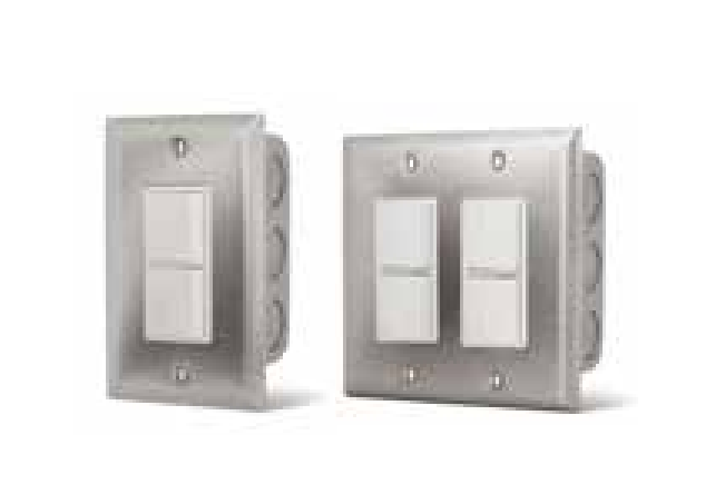 Infratech Value Control – Duplex Stack On/Off Switches (20 Amp per Switch / 40 Amp Max per Stack)