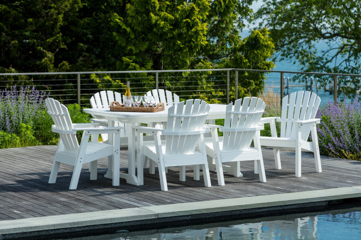 Seaside Casual Adirondack Shellback Dining Chair - 021