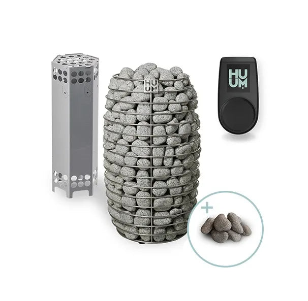 Auroom Terra Backyard Sauna Cabin, Black, Up to 5-person