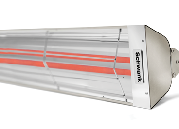 Schwank Electric Indoor/Outdoor 33" Patio Heater with Single Bulb - ES-1533-24