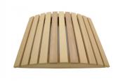 Bathology Essentials 475 Sauna Room Leg Rest, Portable, Cedar Wood, 18-1/2" x 22"