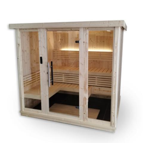 Image of SaunaLife Model X7 Indoor Home Sauna - SL-MODELX7