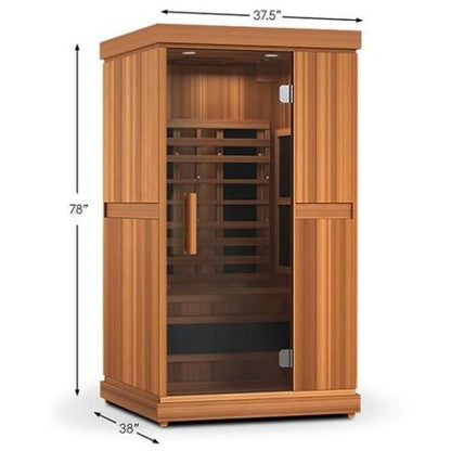 Finnmark FD-1 Full Spectrum Infrared Sauna – 1-Person Home Sauna
