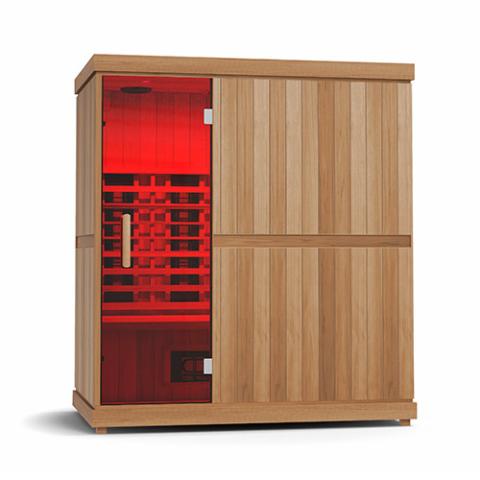 Finnmark FD-3 Full Spectrum Infrared Sauna – 4-Person Home Sauna