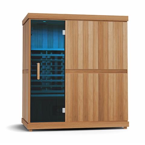 Finnmark FD-3 Full Spectrum Infrared Sauna – 4-Person Home Sauna