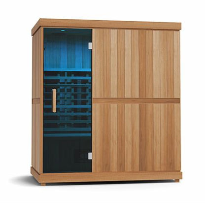 Finnmark FD-3 Full Spectrum Infrared Sauna – 4-Person Home Sauna