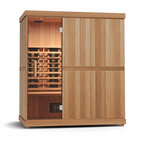 Finnmark FD-3 Full Spectrum Infrared Sauna – 4-Person Home Sauna