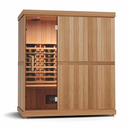 Finnmark FD-3 Full Spectrum Infrared Sauna – 4-Person Home Sauna