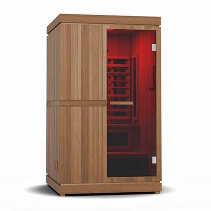 Finnmark FD-4 Trinity Infrared & Steam Sauna Combo – 2-Person Home Sauna