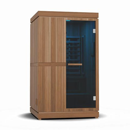 Finnmark FD-4 Trinity Infrared & Steam Sauna Combo – 2-Person Home Sauna