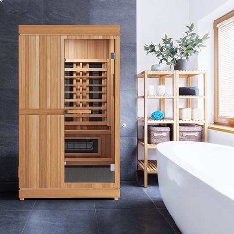 Finnmark FD-4 Trinity Infrared & Steam Sauna Combo  Model: FD-4 SKU: FD-KN004