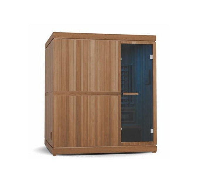 Finnmark FD-5 Trinity XL Infrared & Steam Sauna Combo – 4-Person Home Sauna