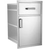 Fire Magic Premium Flush 20" Large Pantry Door/Drawer Combo w/ Soft Close - 54020S