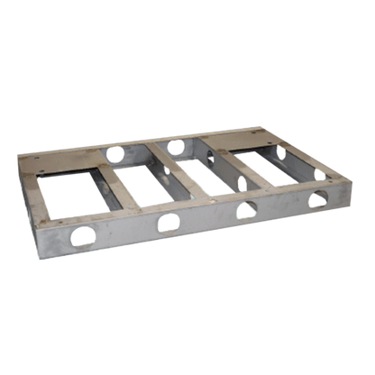 Isokern Fire-Lite Kit for 72" Magnum Fireplace (Stand, Cement Board, Base Plate) - FLK-72