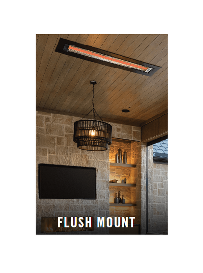 Infratech W-3024 Single Element Infrared Heater – 61.25” 3,000 Watts at 240V