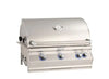 Fire Magic A540i 30" Built-In Grill with Analog Thermometer, Backburner & Rotisserie Kit