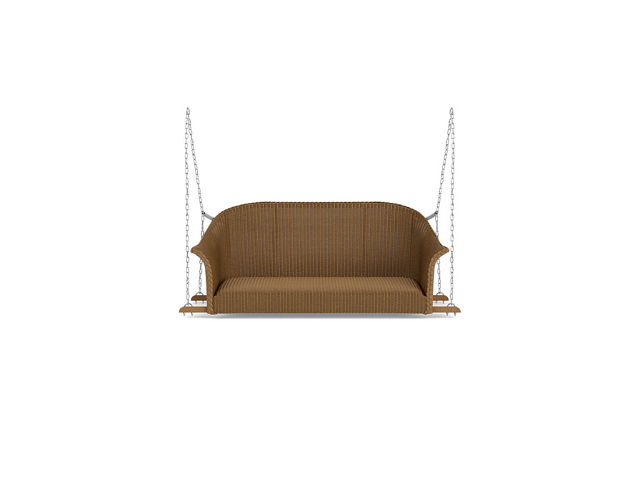 Lloyd Flanders All Seasons Settee Swing with Padded Seat-  124319