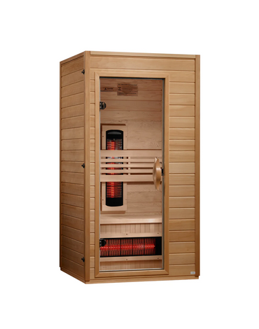 Dynamic Martin 1-2-Person Full Spectrum Near Zero EMF FAR Infrared Sauna