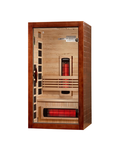 Dynamic Santorini 1-2-Person Full Spectrum Near Zero EMF FAR Infrared Sauna