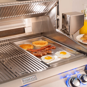 Fire Magic Stainless Steel Griddle for Echelon, A79 and A66 Grills with Power Burner  - 3516A