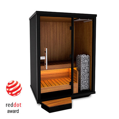 Haljas Hele Nano, Up to 2 Person Outdoor Sauna - HNSTAE