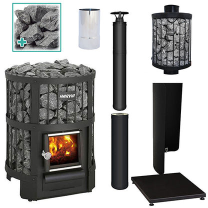 Harvia Legend 150 BK WH Pkg