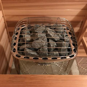 Harvia K10G Club Series 10kW Stainless Sauna Heater, 208V 3PH / 240V 1PH