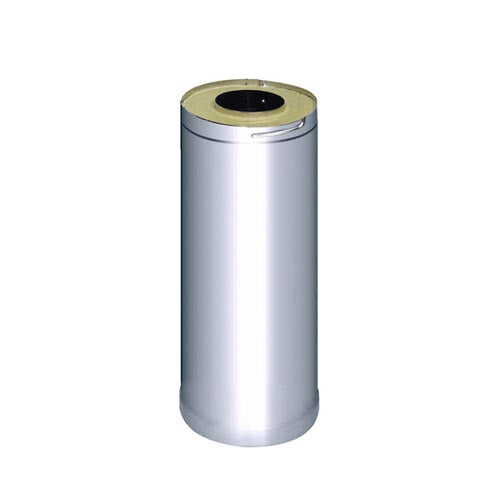 Harvia WHP500 Sauna Wood Stove Chimney Extension, Stainless Steel