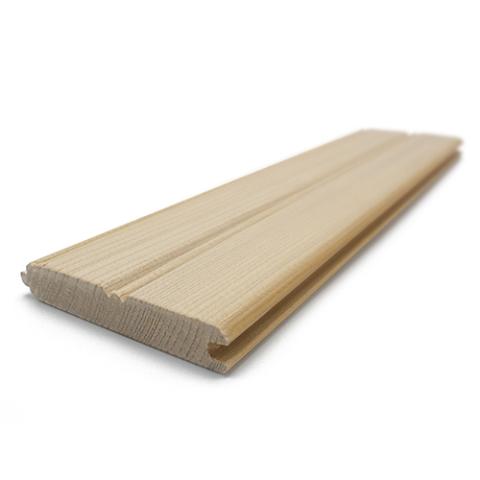 Prosaunas Hemlock 1x4 VG T&G V2E Wall Material