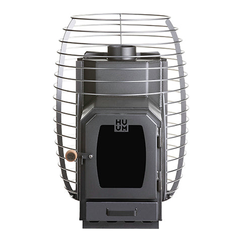 HUUM HIVE Wood Series 17.0kW Wood-Fired Sauna Stove w/ Firebox Extension
