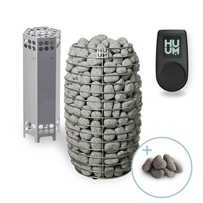 HUUM HIVE Mini Series 6.0kW Sauna Heater Package