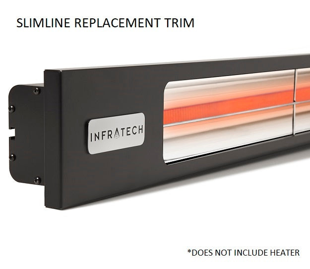 Infratech TRIM, BLACK 29.5'' SL-HEATERS