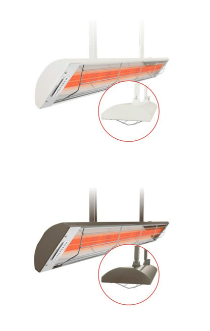 Infratech Drop Mount Heater Assemblies – Adjustable Mounting Brackets (Set of 2)