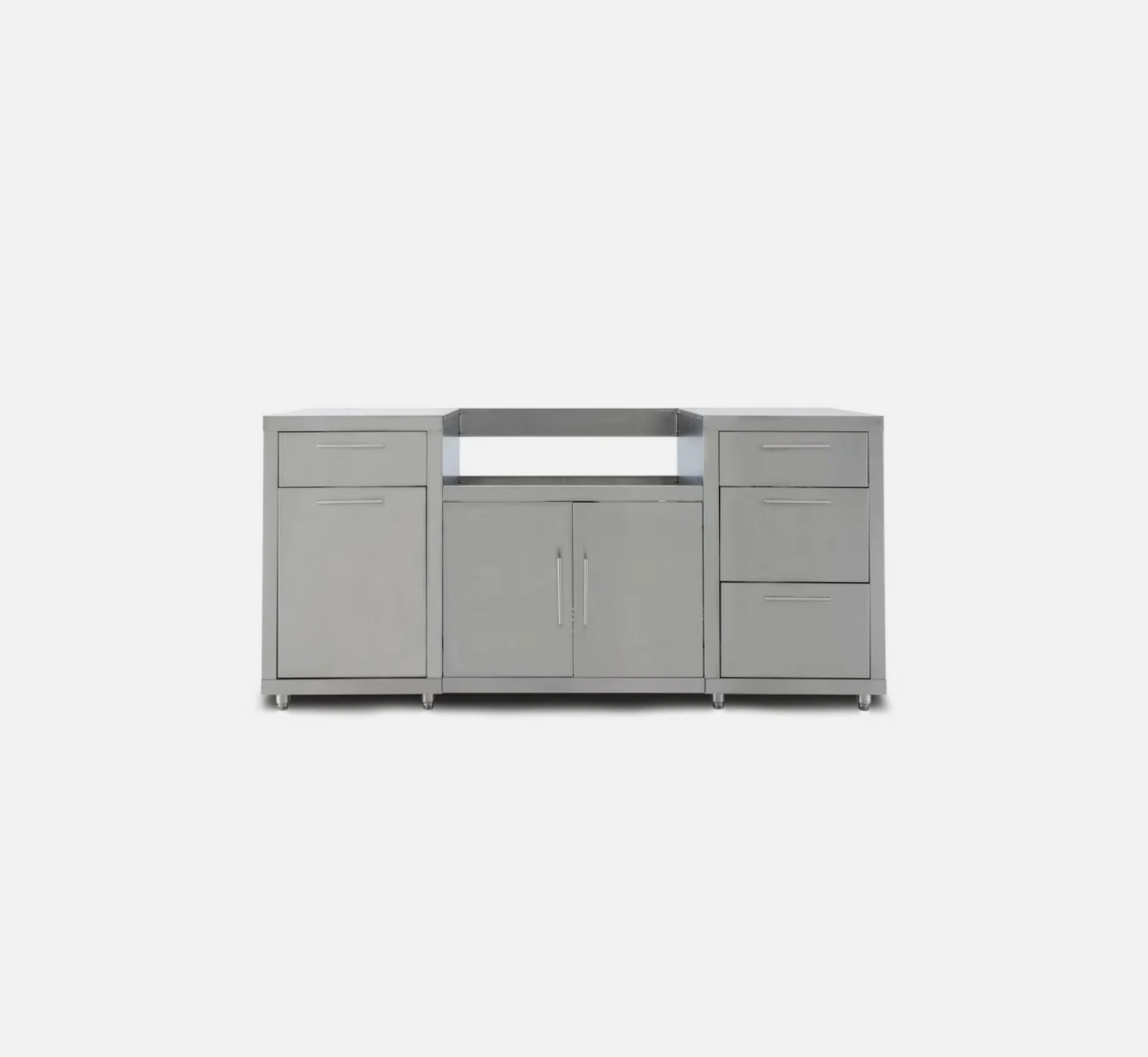 Blaze 6 ft Stainless Steel Outdoor Kitchen Island