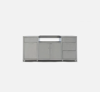 Blaze 6 ft Stainless Steel Outdoor Kitchen Island