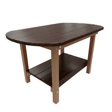 Kanyon OVAL COFFEE TABLE W/SHELF K740 SOLID