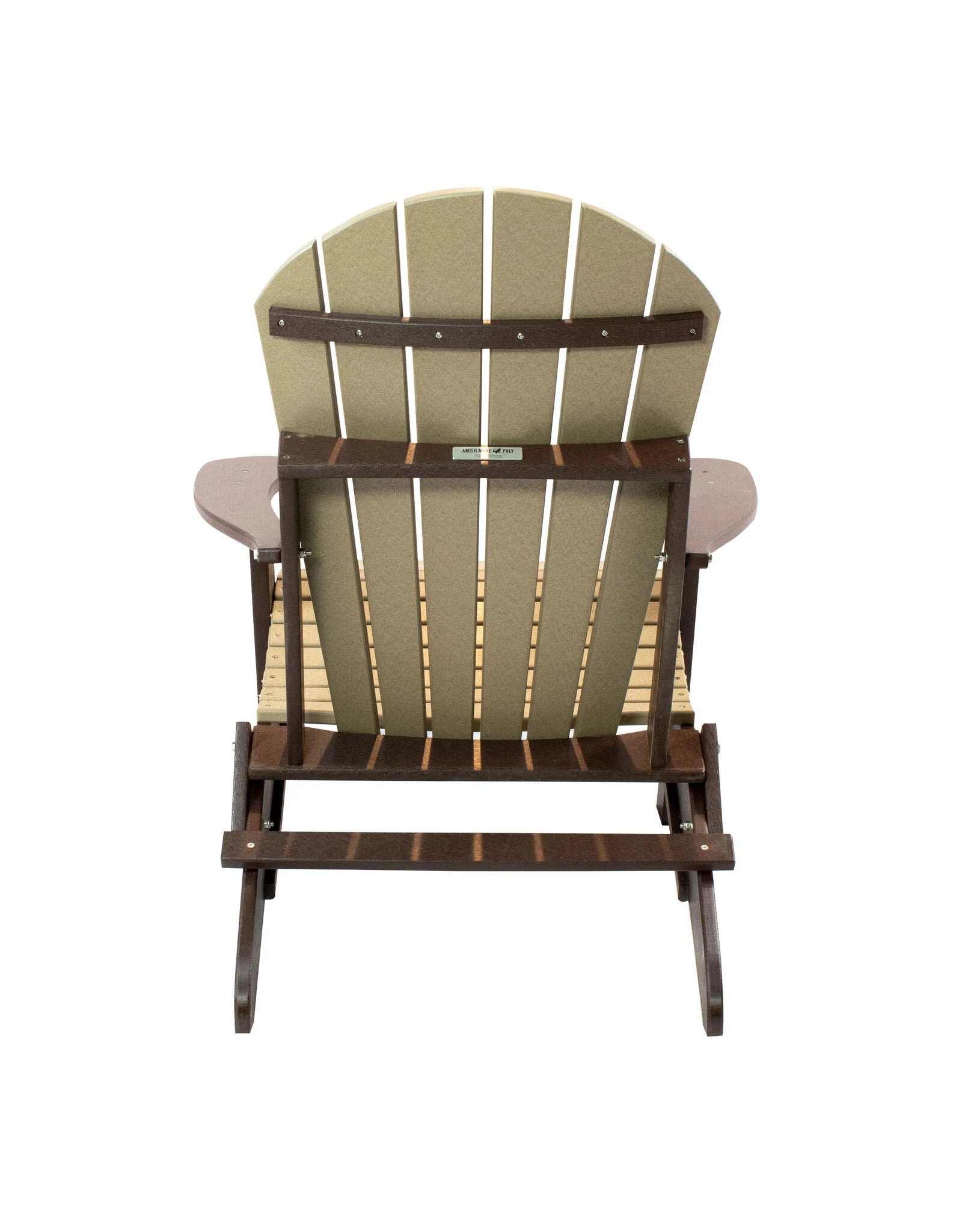 Kanyon FOLDING ADIRONDACK CHAIR W/PULLOUT OTTOMAN K111 SOLID