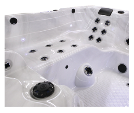 Cal Spas Pacifica Plus PPZ-743L  6-Person Lounge Spa with 43 Jets