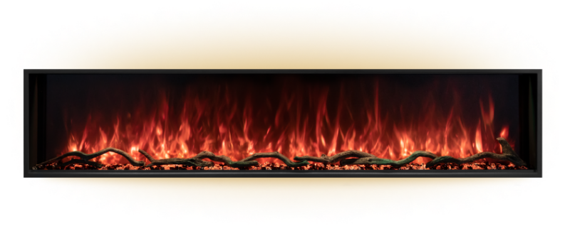 Modern Flames 80” Landscape Pro Slim Built-In Electric Fireplace – LPS-8014