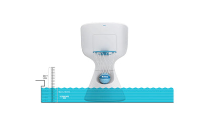 Ledge Lounger Hoopstr, In-Pool Basketball - LL-GM-HPSTR-W