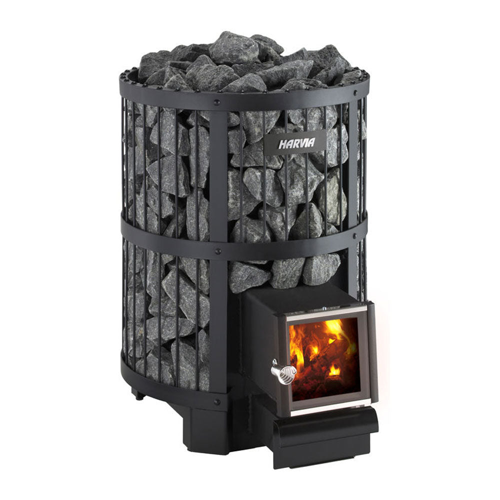 Harvia Legend Series 21kW Wood Sauna Stove w/ Ext. Feed - WKLE20SLM