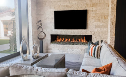 Isokern Maximus Linear 120" Gas Burning Fireplace - 82L120
