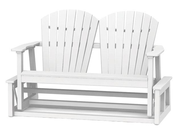 Seaside Casual Adirondack Shellback Glider - SC-016