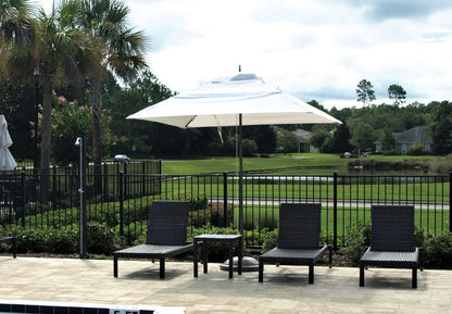 Fiberlite Mandarin 7.5' Square Umbrella - FL7.5SQ