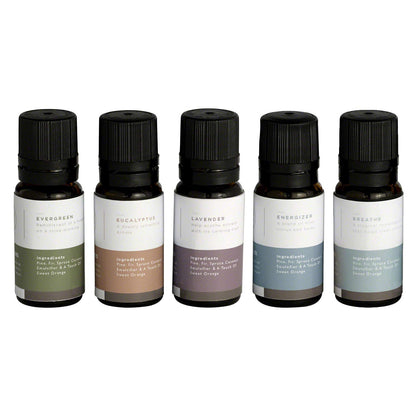 Mr.Steam MS ESSENTIAL 5 Essential Aroma Oil, 5-Pack, 10mL