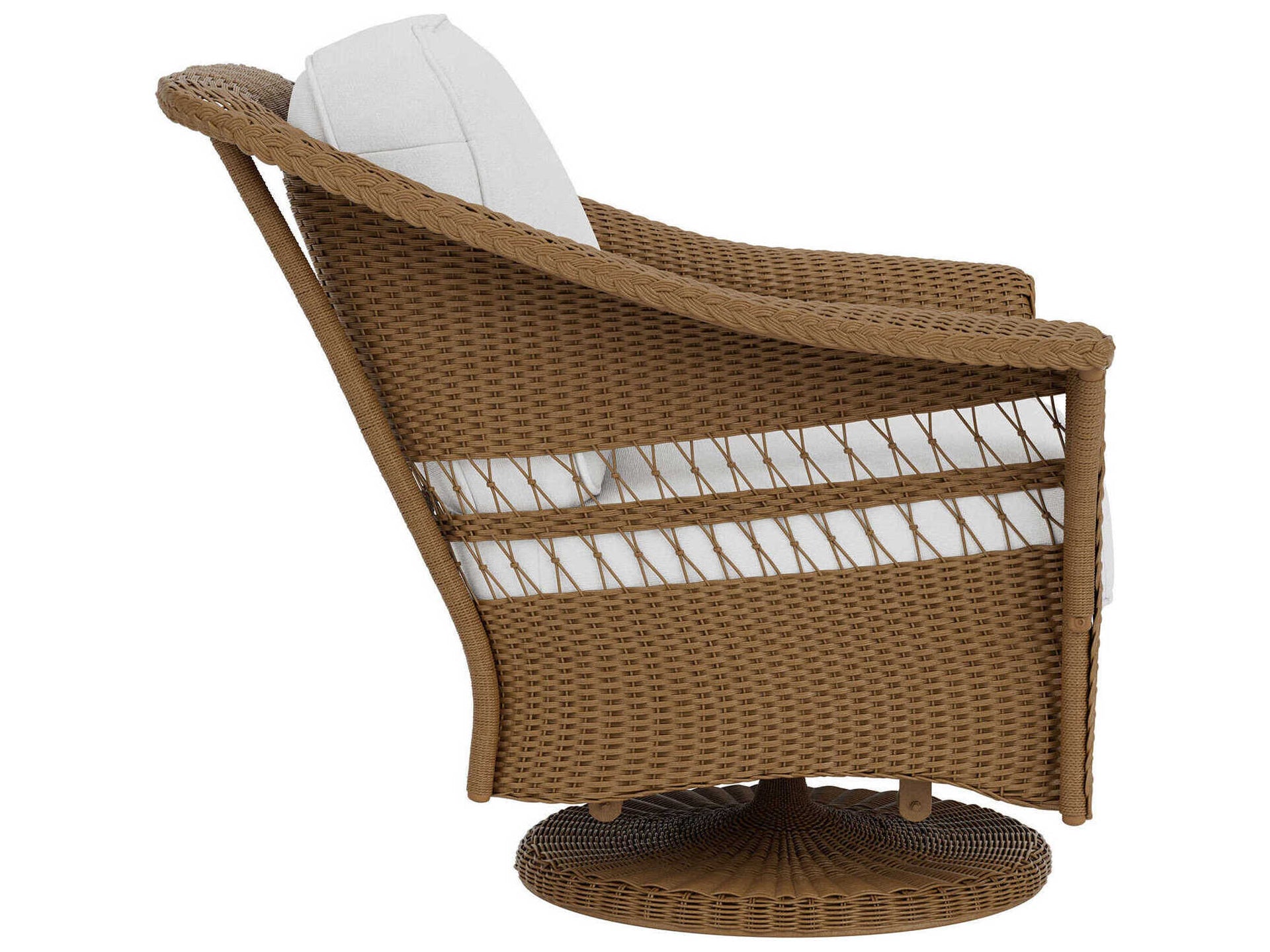 Lloyd Flanders Nantucket Swivel Glider Lounge Chair