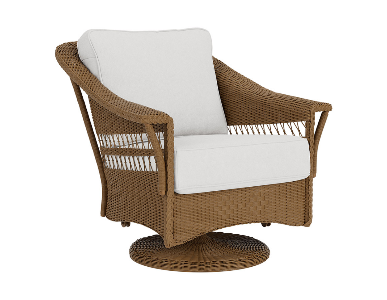 Lloyd Flanders Nantucket Swivel Glider Lounge Chair