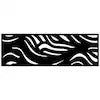 OUTDECO 16"x48" Waves Galvanized Steel Wall and Fence Extension Privacy Panel, Black Powder Coat-ODMET4802