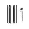 OUTDECO 24 in. Galvanized Steel Adjustable Slat Fence Frame Kit-ODSL2
